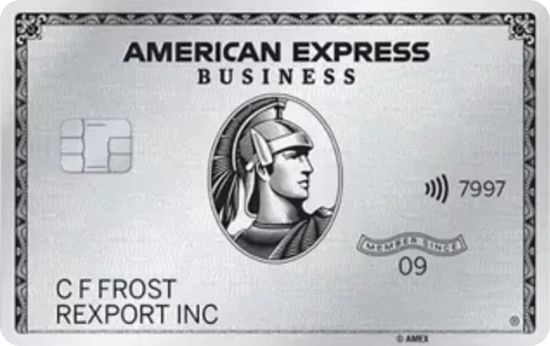 American Express Platinum Business Card card