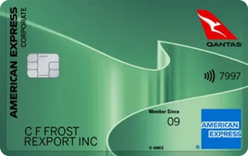 American Express Qantas Corporate Card card