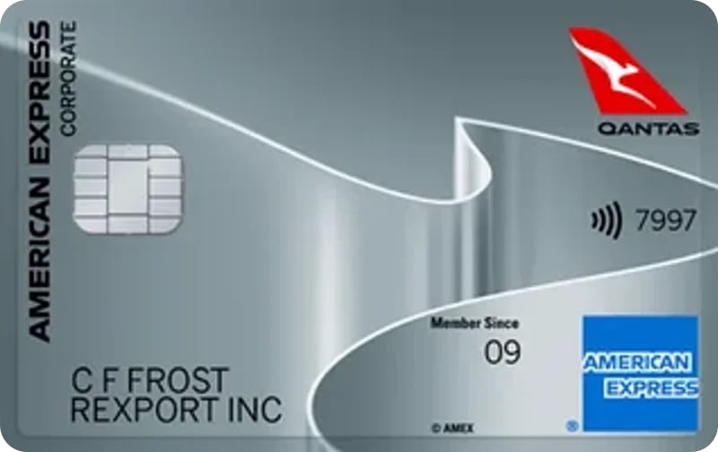 American Express Qantas Corporate Platinum Card card
