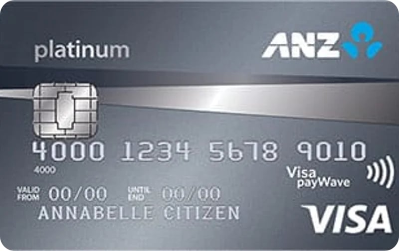 ANZ Platinum Credit Card card
