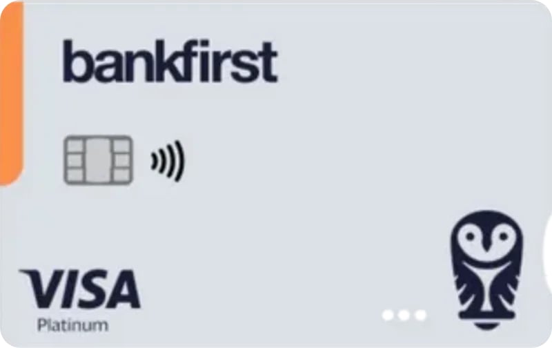 Bank First Visa Platinum Credit Card card