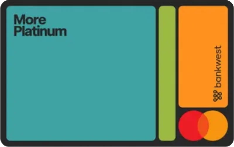 Bankwest More Platinum Mastercard card