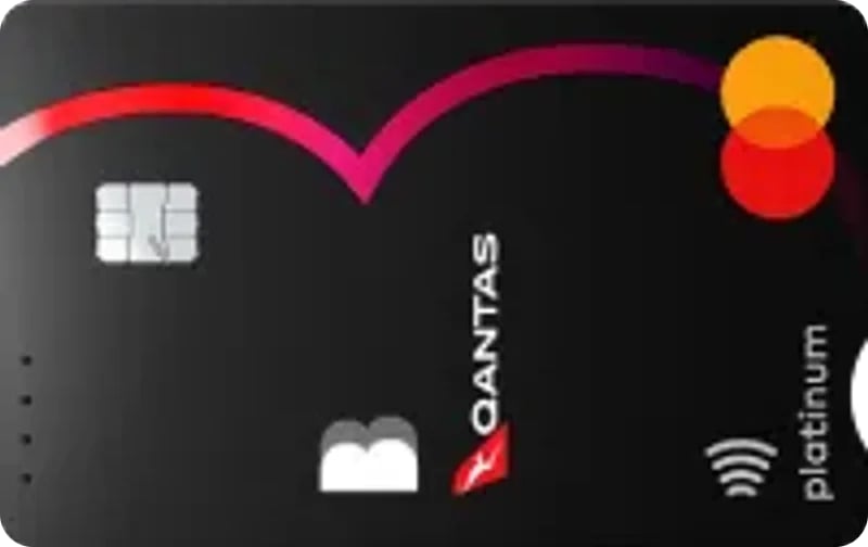 Bendigo Bank Qantas Platinum Credit Card card
