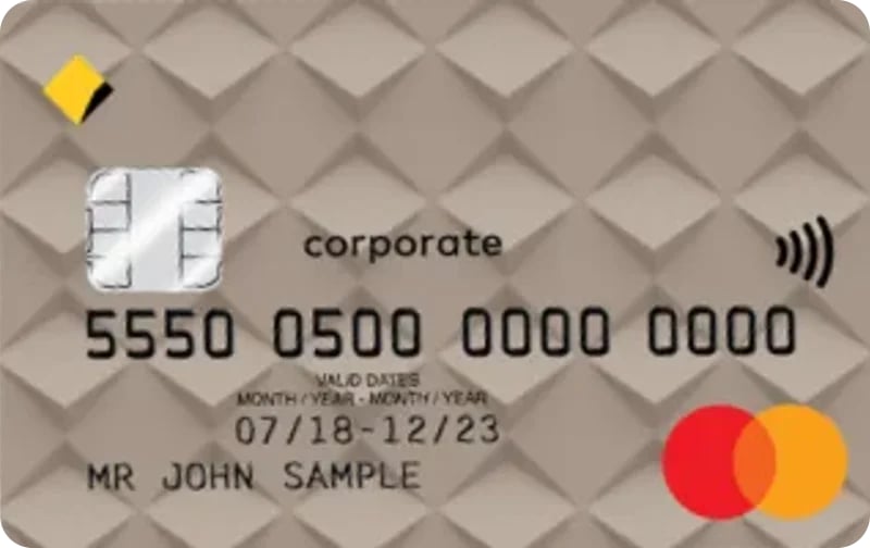 CommBank Corporate Charge Card card