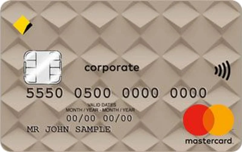 CommBank Corporate Low Rate Credit Card card