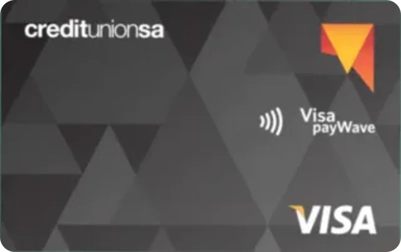 Credit Union SA Workplace Benefits Credit Card card