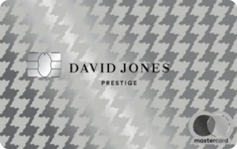David Jones Prestige Credit Card card