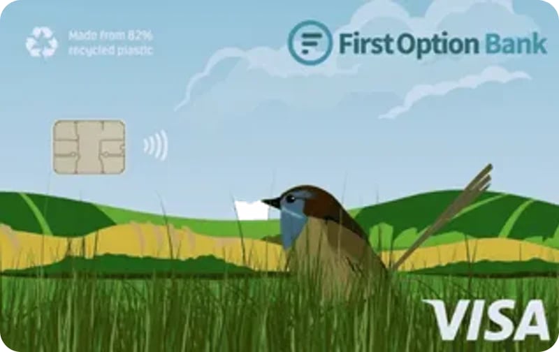 First Option Low-Rate Visa Credit Card card