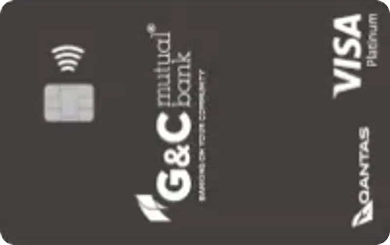 G&C Mutual Bank Platinum Visa Credit Card card