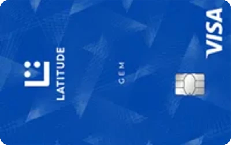 Latitude Gem Visa card