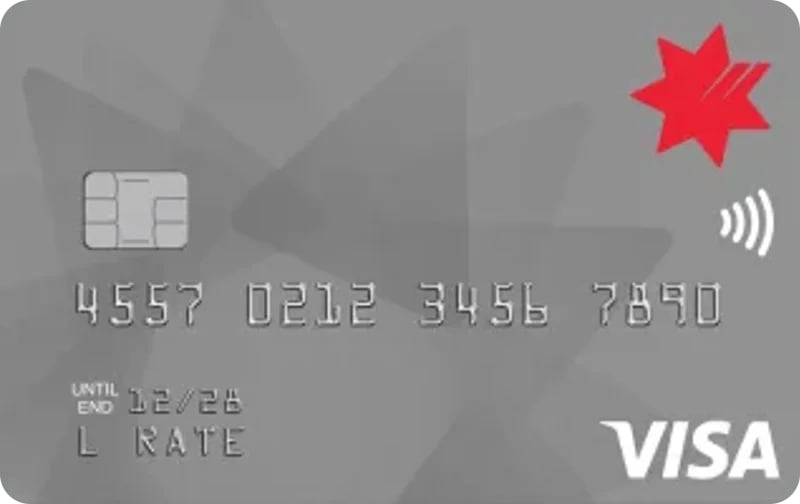 NAB Low Rate Credit Card card