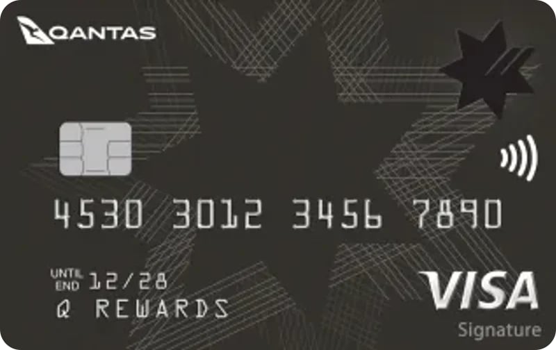 NAB Qantas Rewards Signature Card card