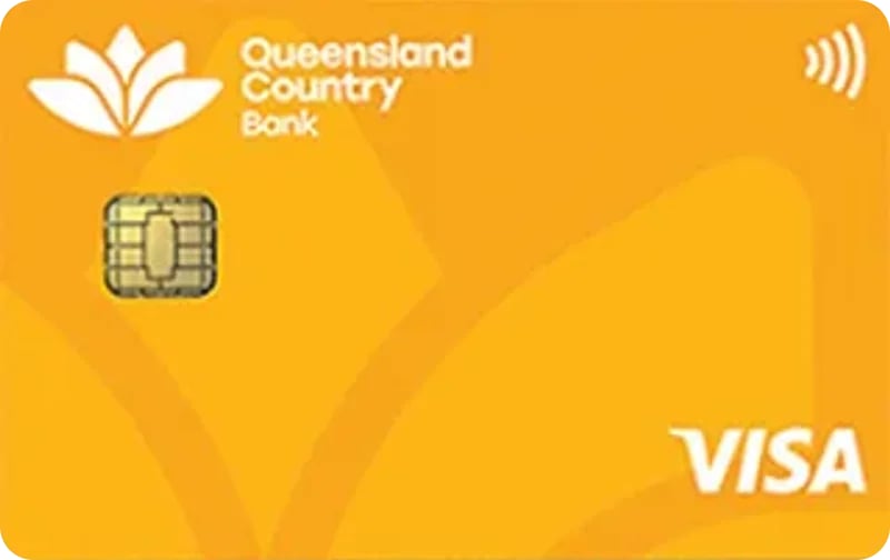 Queensland Country Bank Visa Credit Card card