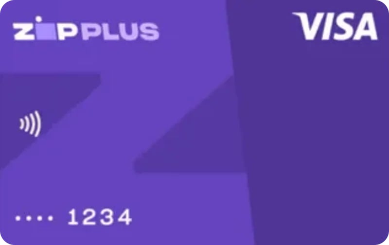 Zip Plus card